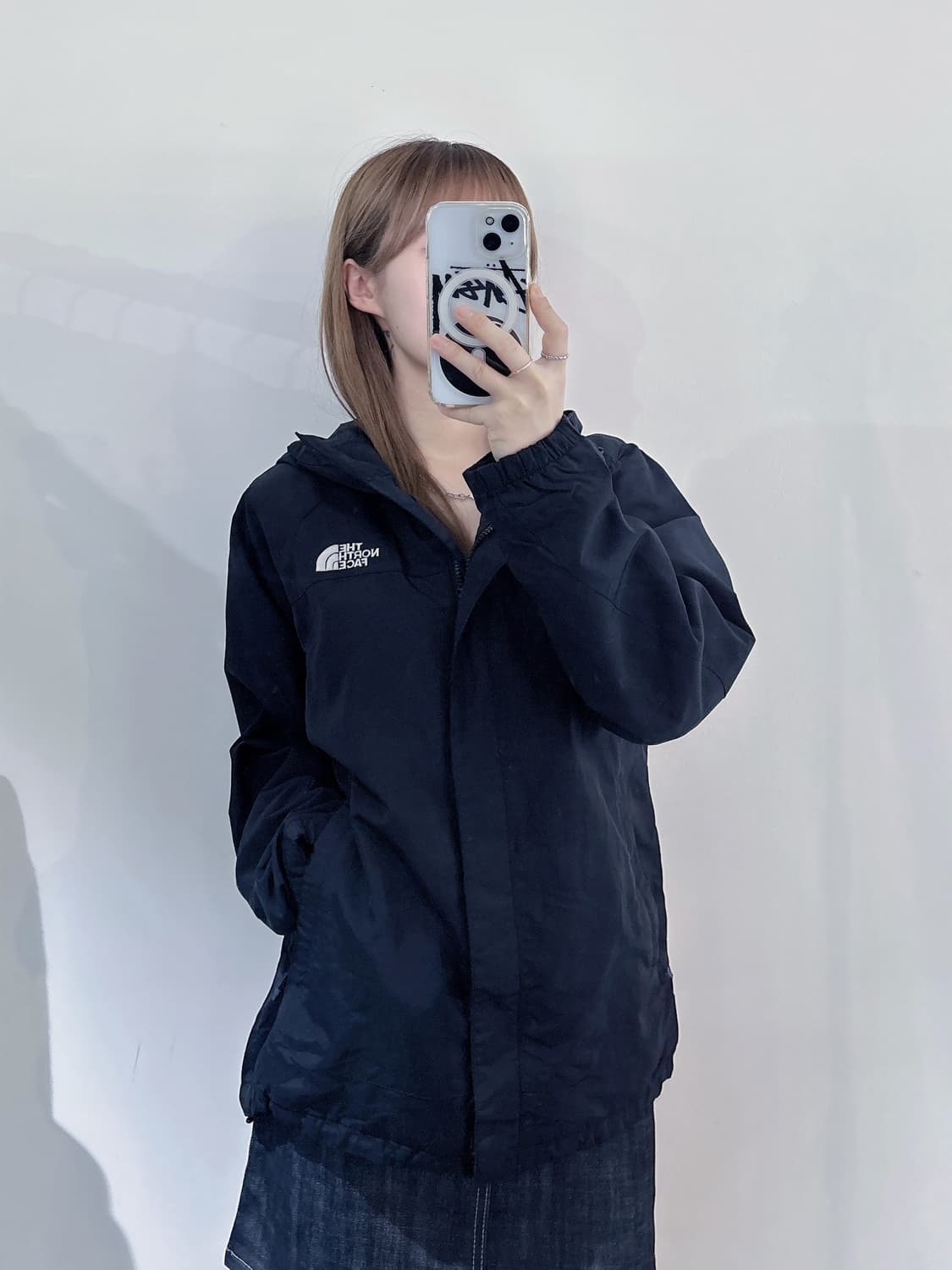 노스페이스 블랙 바람막이 상품이미지1