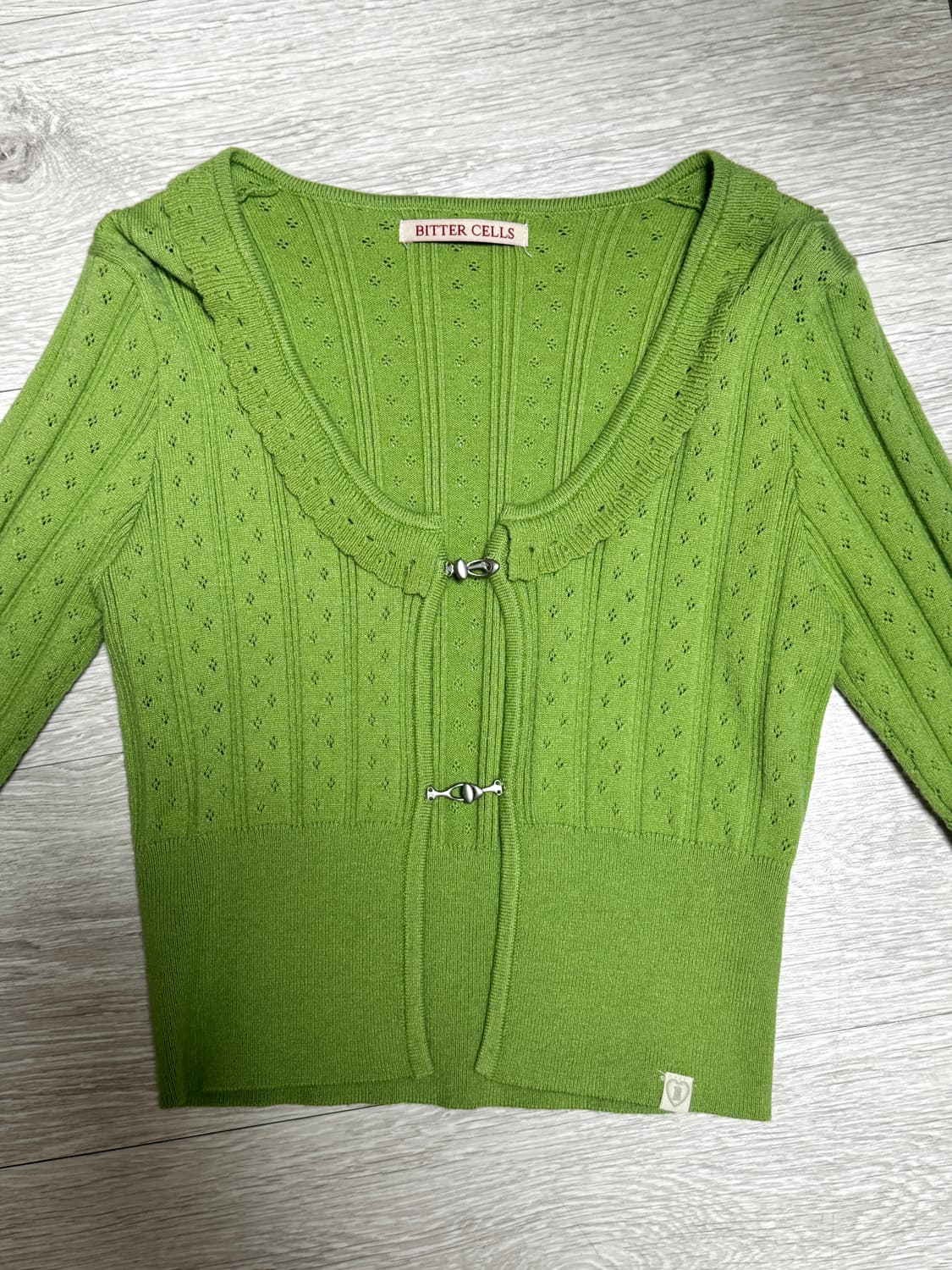 비터셀즈 올리브 가디건 상품이미지5