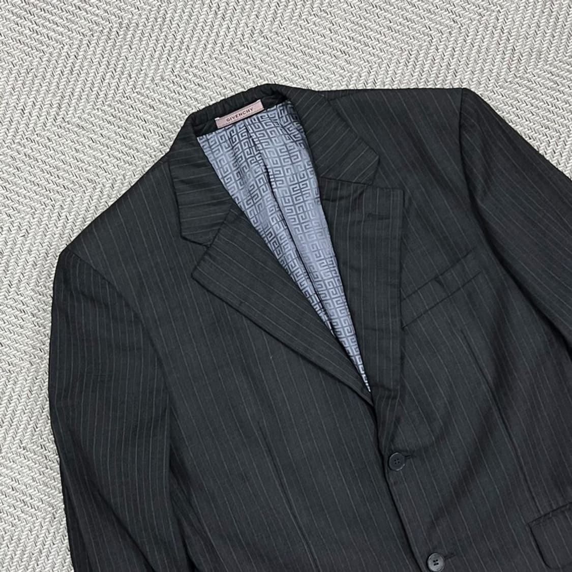 지방시 스트라이프 2버튼 블레이저 v0959 상품이미지3