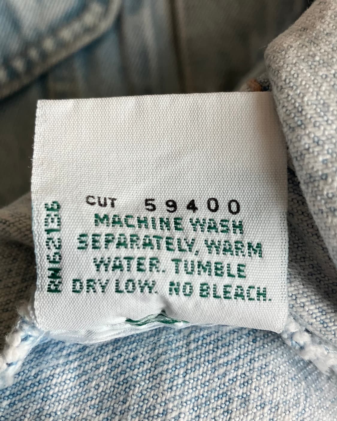 90s GUESS by Georges Marciano 데님 자켓 상품이미지9