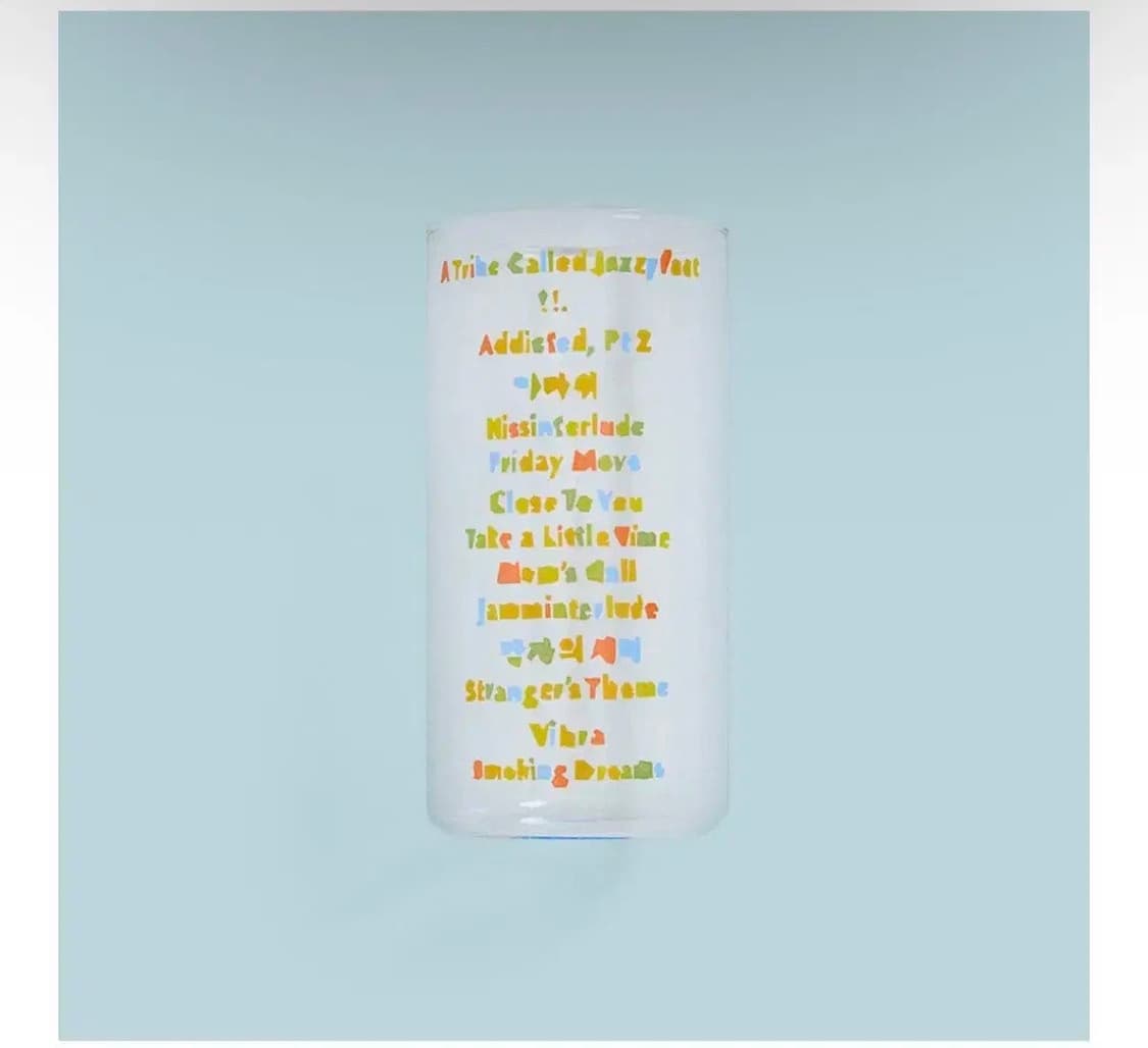 빈지노 재지팩트 1집 10주년 기념 글라스 컵 상품이미지1