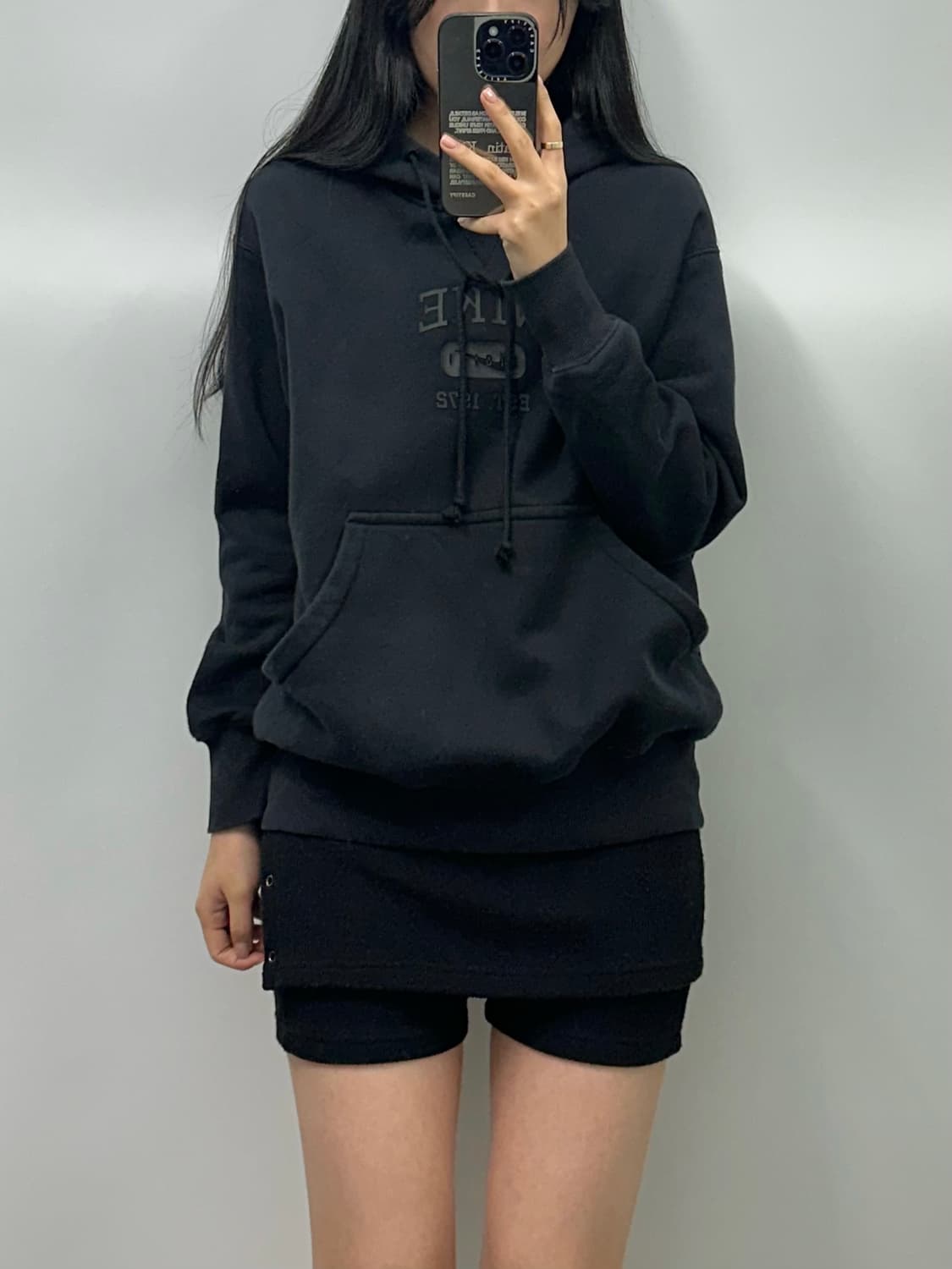 나이키 신형 블랙 후드티 상품이미지1