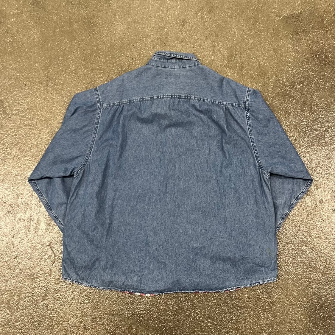 랭글러 플란넬 데님 셔츠 (110) 상품이미지4