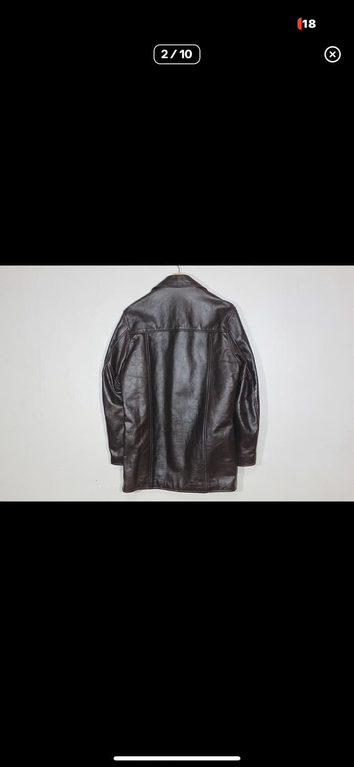 쇼트 가죽자켓 가죽코트 상품이미지2