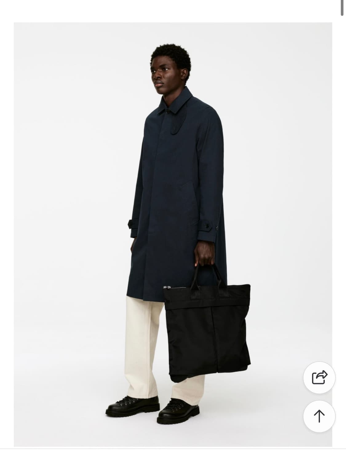 아르켓 미드랭스 카코트 네이비 54사이즈 상품이미지3