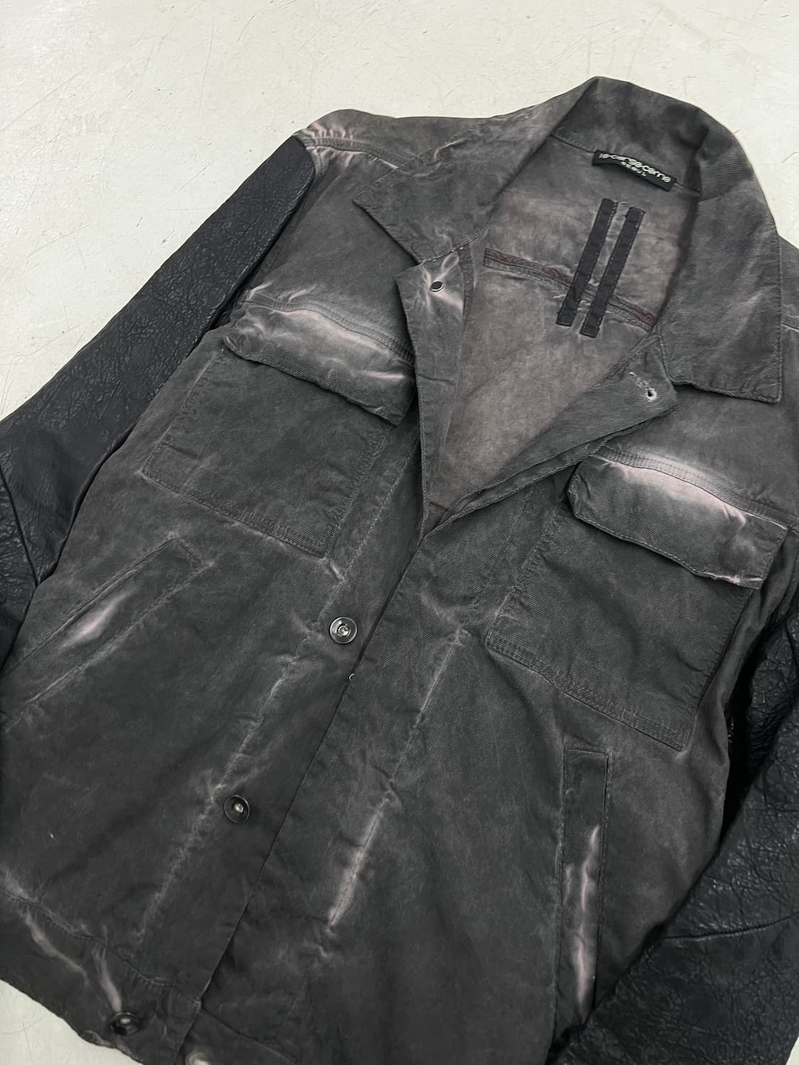 릭오웬스 2010s 하이브리드 레더자켓 상품이미지3