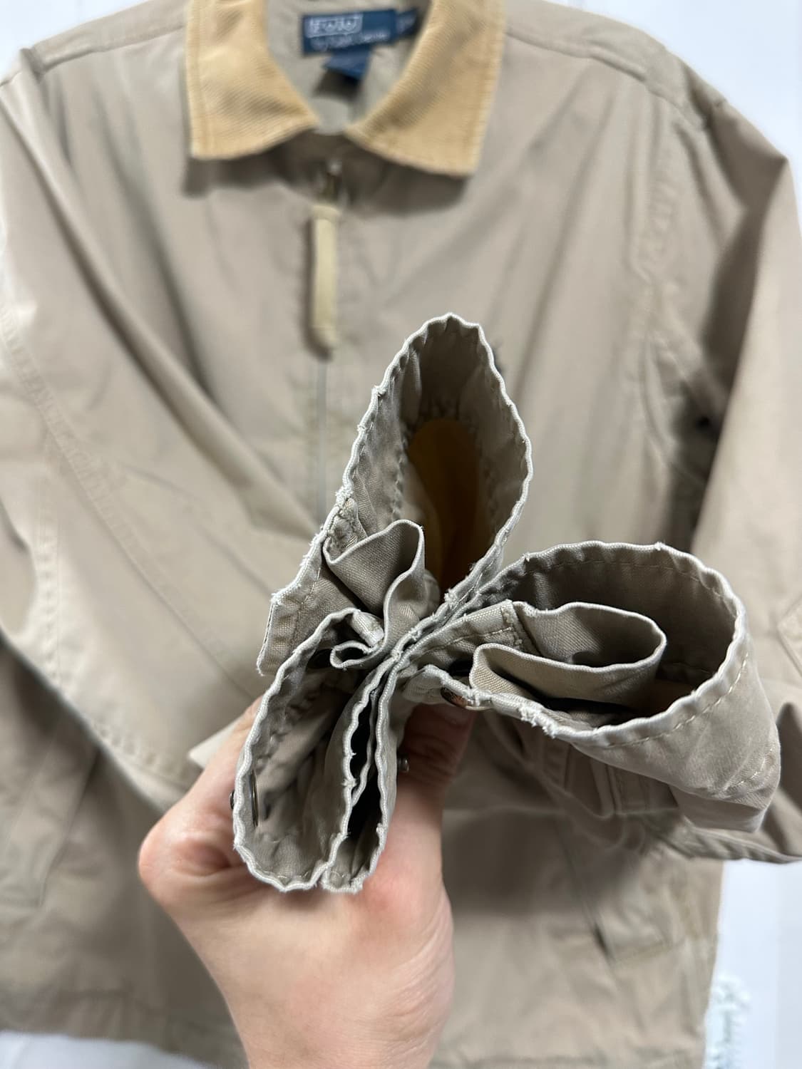 폴로 랄프로렌 코듀로이 카라 블루종 상품이미지3
