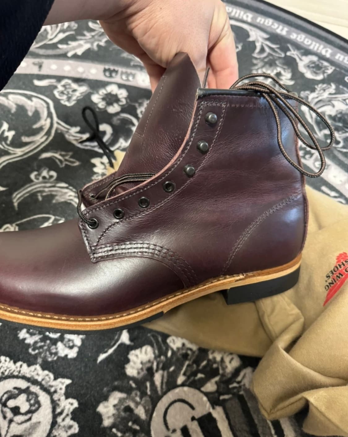 레드윙 9419 벡맨 블랙체리 9d 상품이미지5