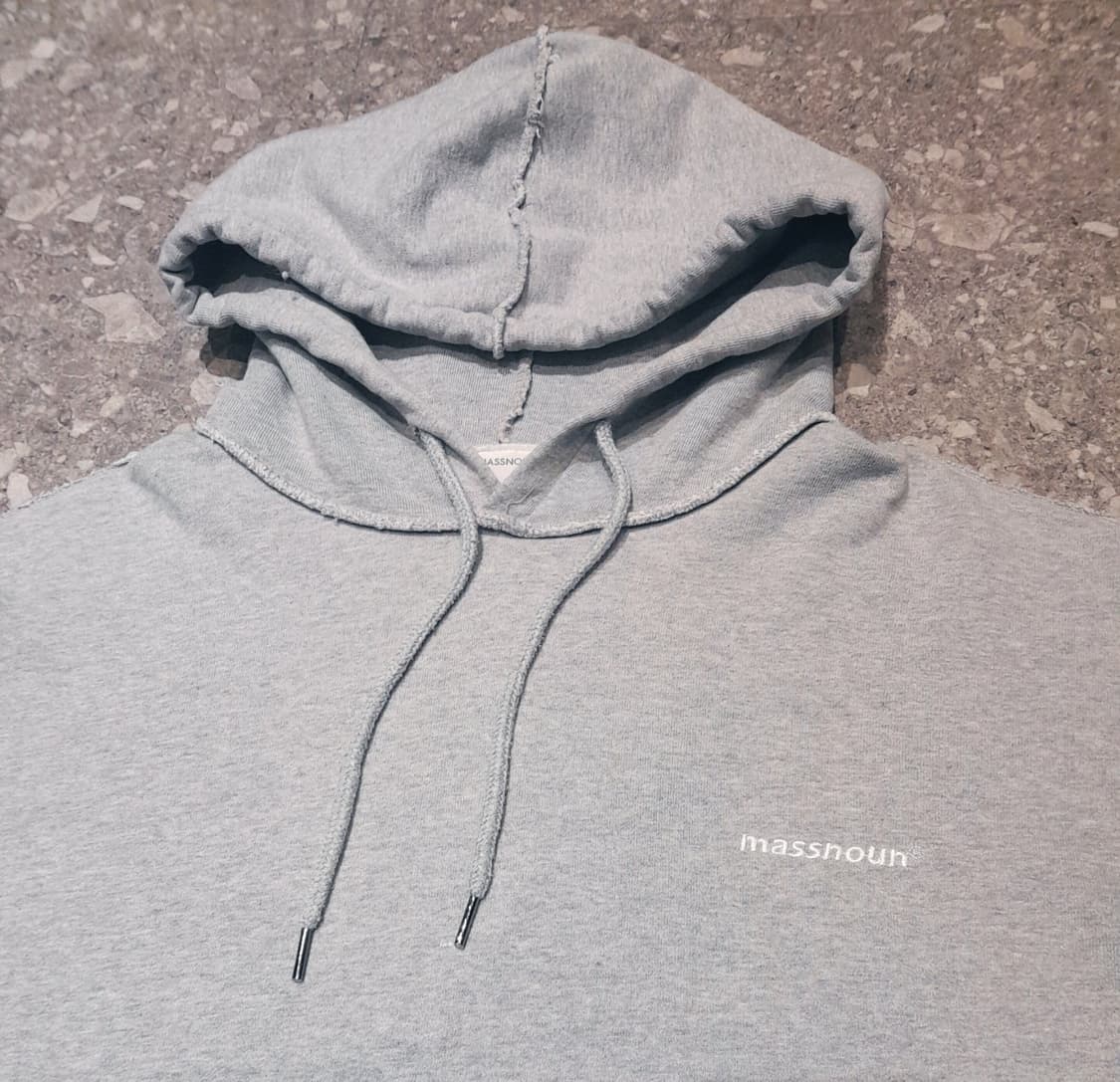 💥매스노운 드롭숄더 후드 그레이 (L)
 상품이미지3