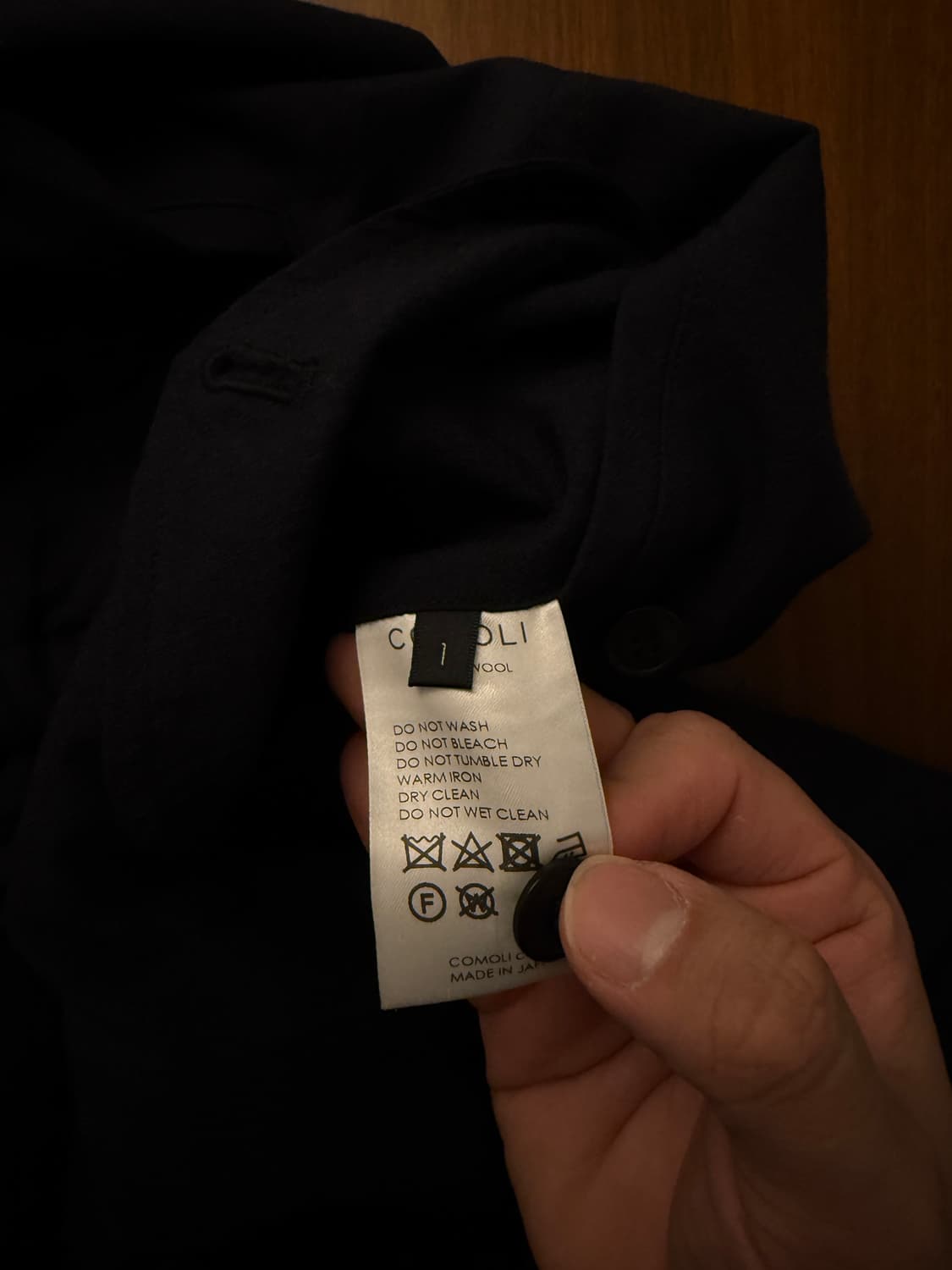 코모리 24SS 울 니턱 팬츠 상품이미지3