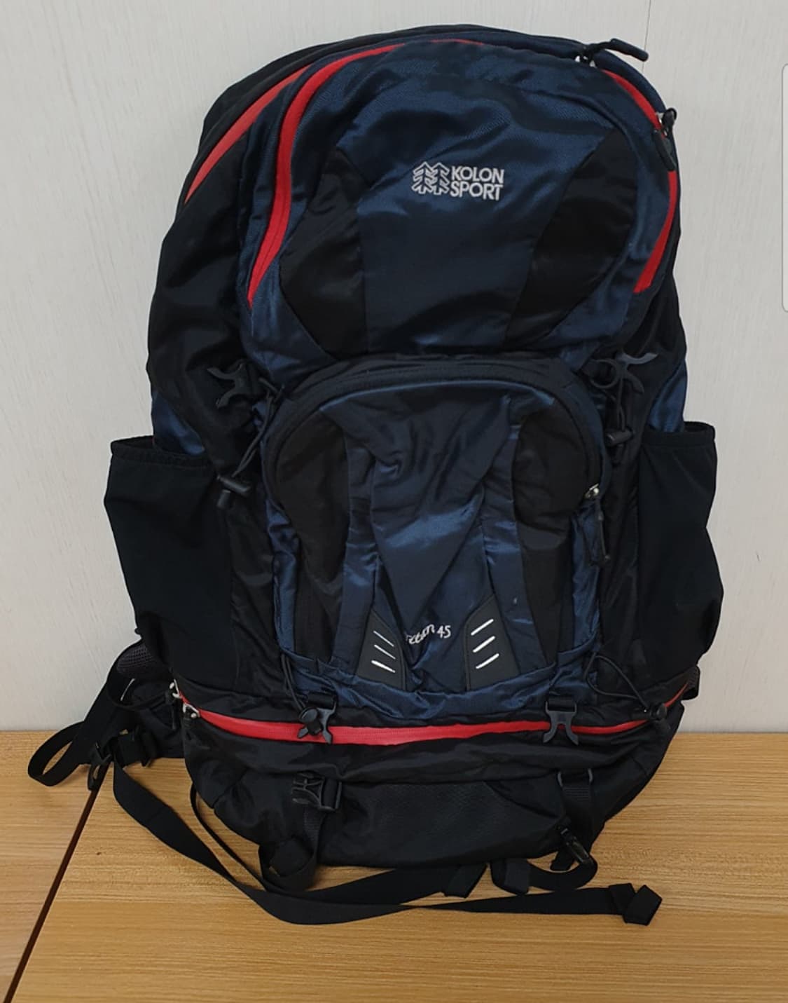 코오롱 스포츠 45리터 등산배낭 팝니다 상품이미지1
