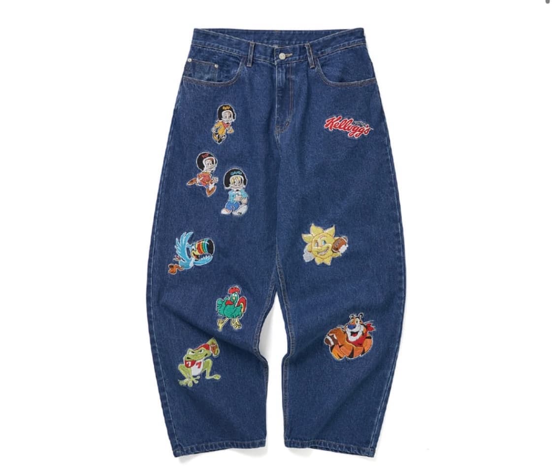 위캔더스 KELLOGGS H.O.F DENIM PANTS 상품이미지1