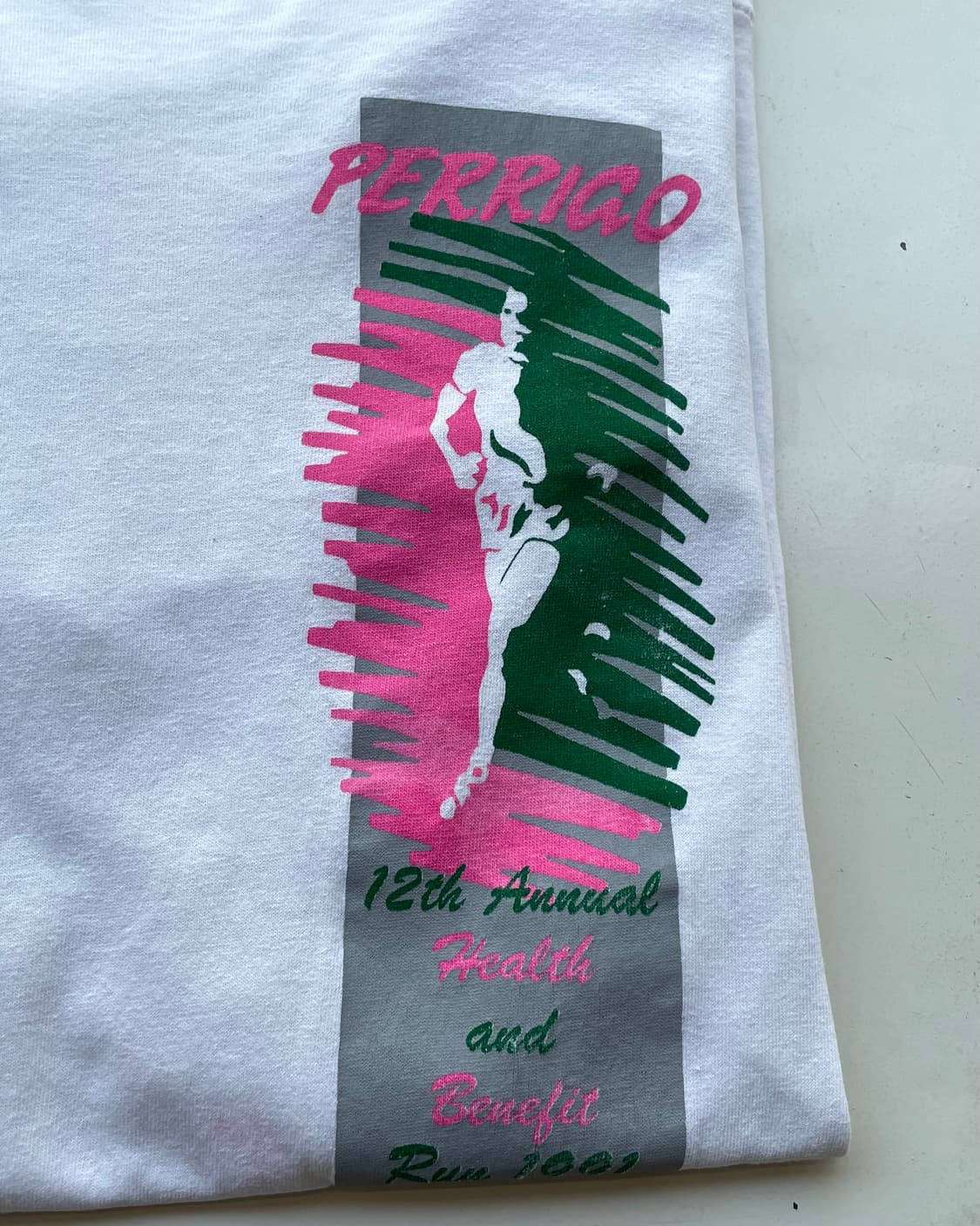 90’s USA “Run” Long sleeve T-shirt 롱슬리브 상품이미지5