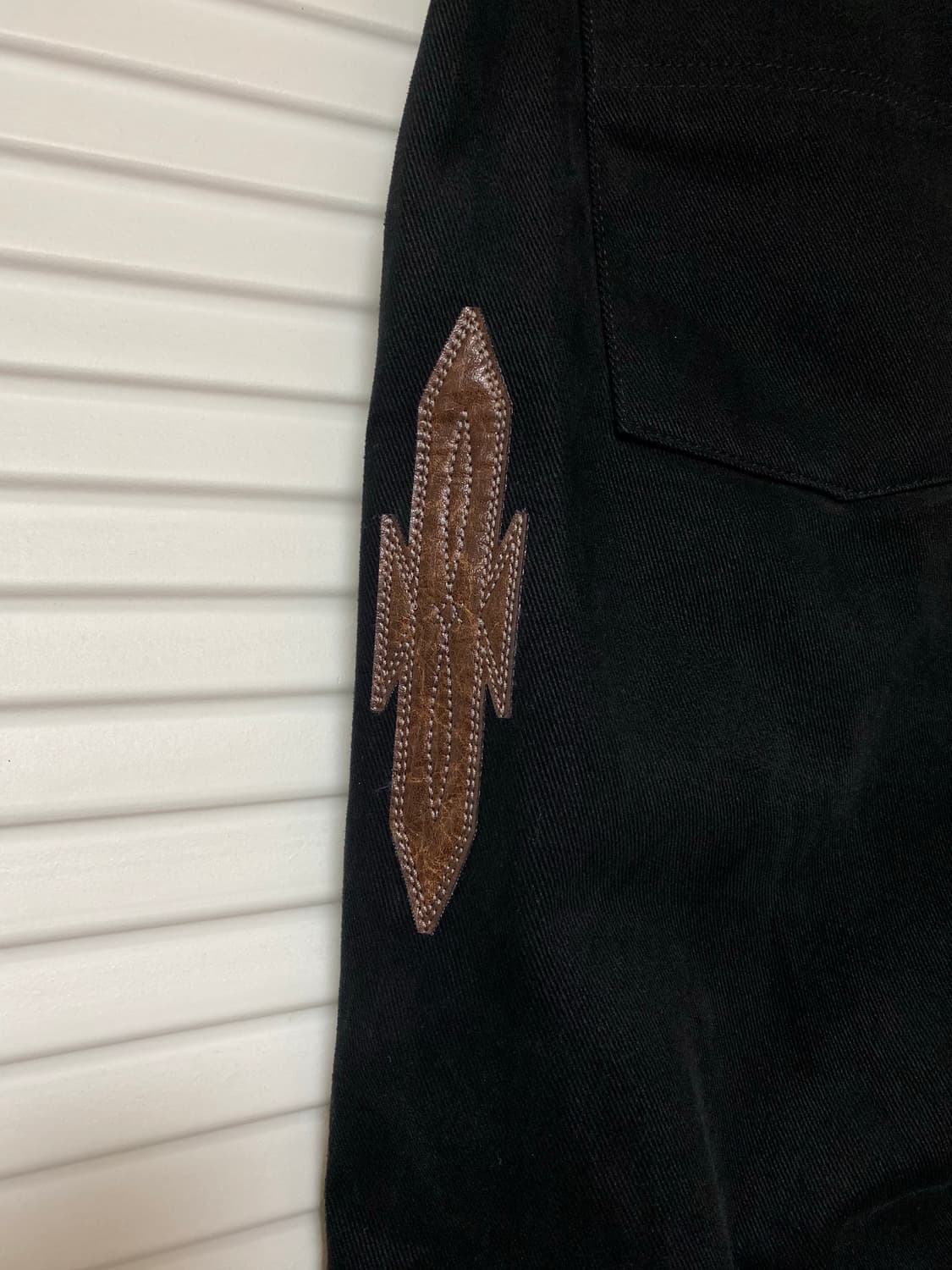 카락터 웨스턴 부츠컷 워크팬츠 01사이즈 상품이미지8