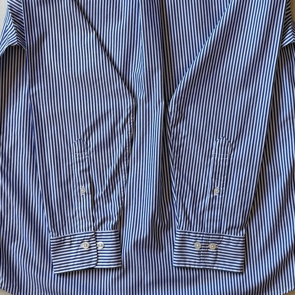 [L/102-105] Brooks Brothers 네이비 스트라이프 셔츠 상품이미지10