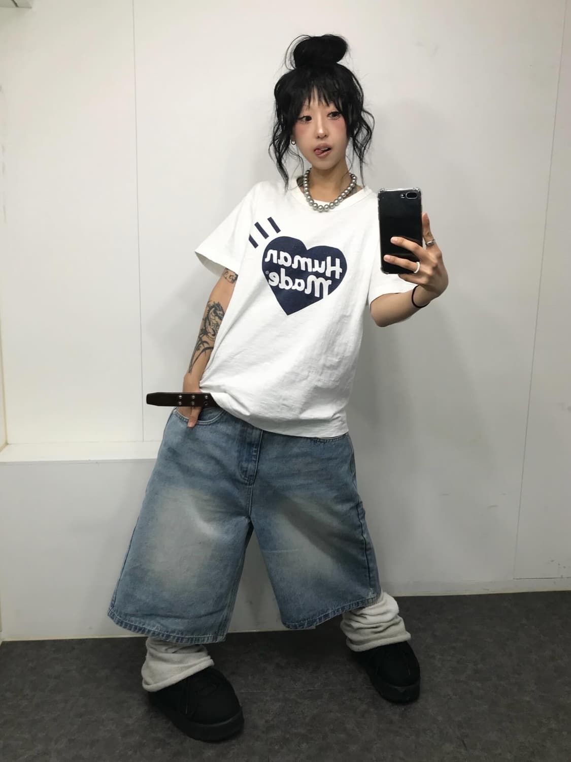 Human Made Logo T-shirt 상품이미지4