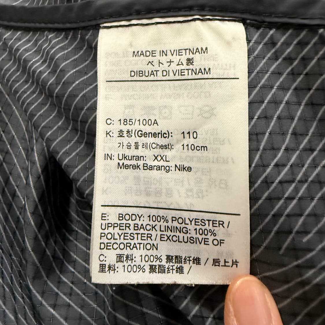 [정품/2XL] 나이키 ACG 바람막이 자켓 블랙 b12 상품이미지6