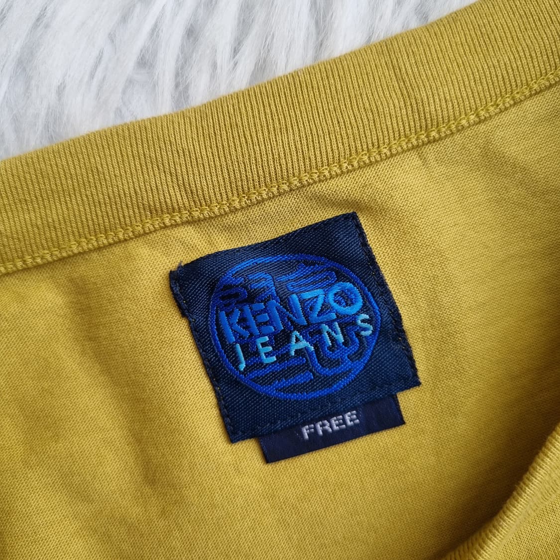 KENZO JEANS 백 로고 프린팅 티셔츠 1971 상품이미지4