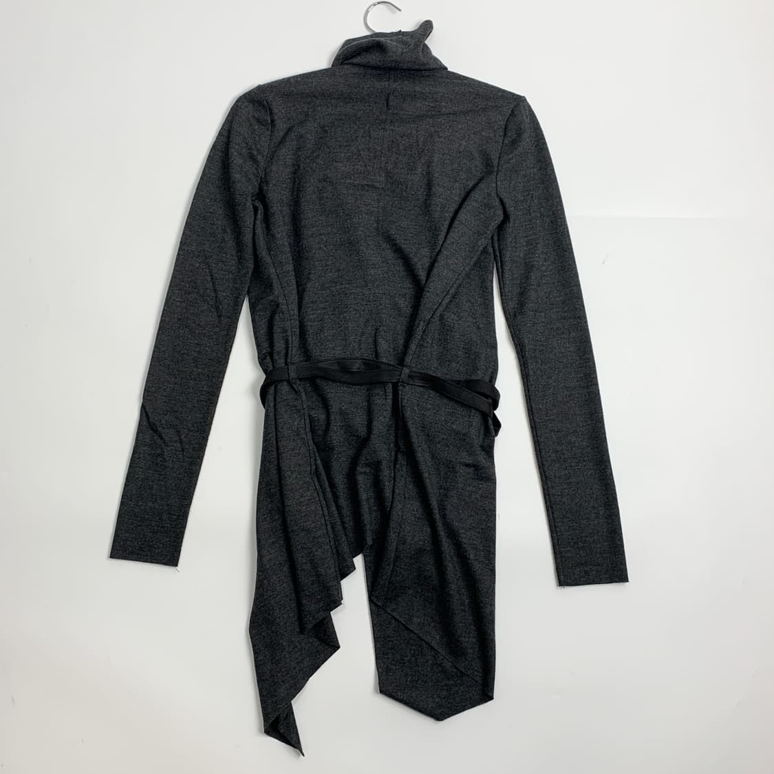 헬무트랭 드레이프 925 실버 벨트 랩 가디건 상품이미지9