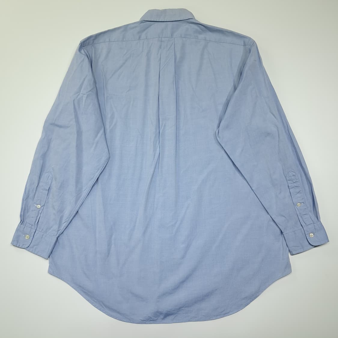 CK081 XL 폴로 90s 홍콩판 클래식 블루 셔츠 남방 상품이미지6