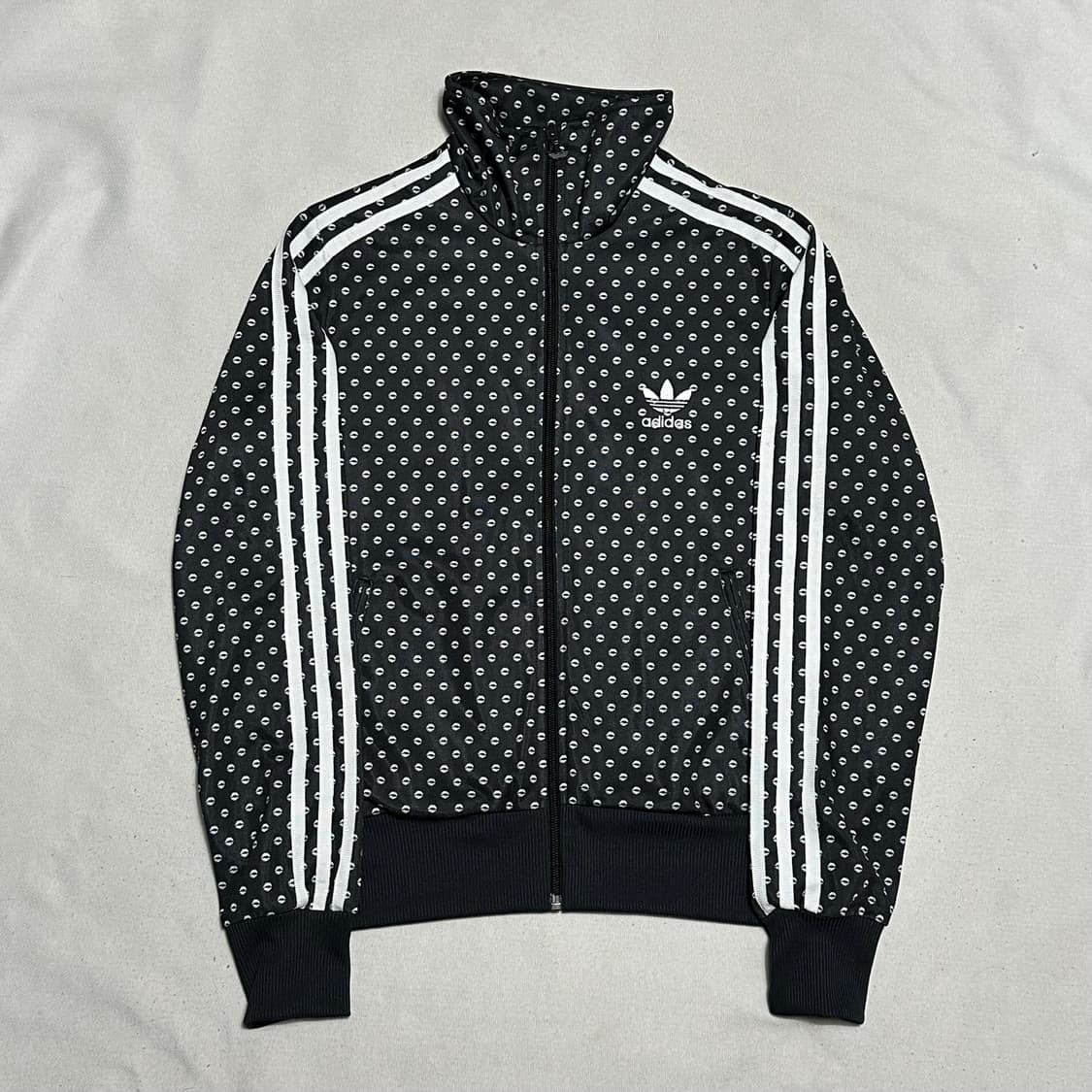 95 아디다스 여성용 입술 도트 블랙 트랙탑 상품이미지2