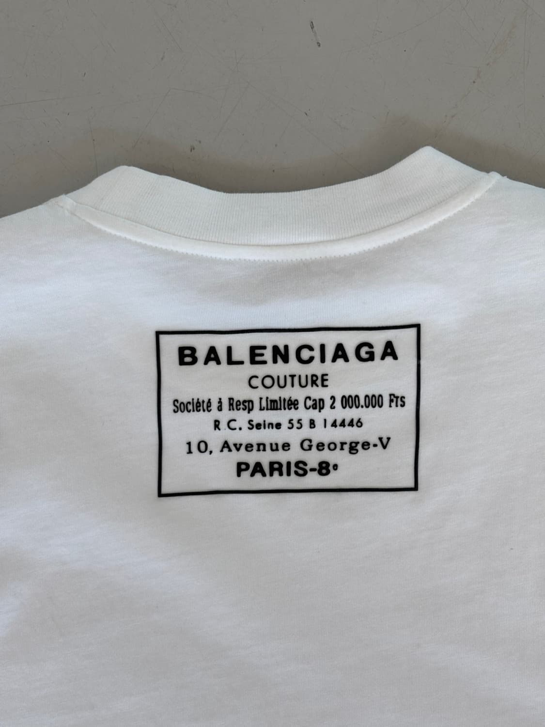 Balenciaga Round T-Shirt 상품이미지7