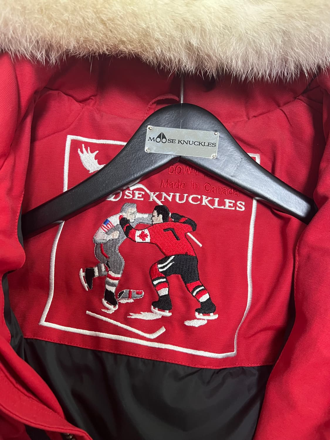 M) 무스너클 쓰리쿼터 레드 상품이미지5