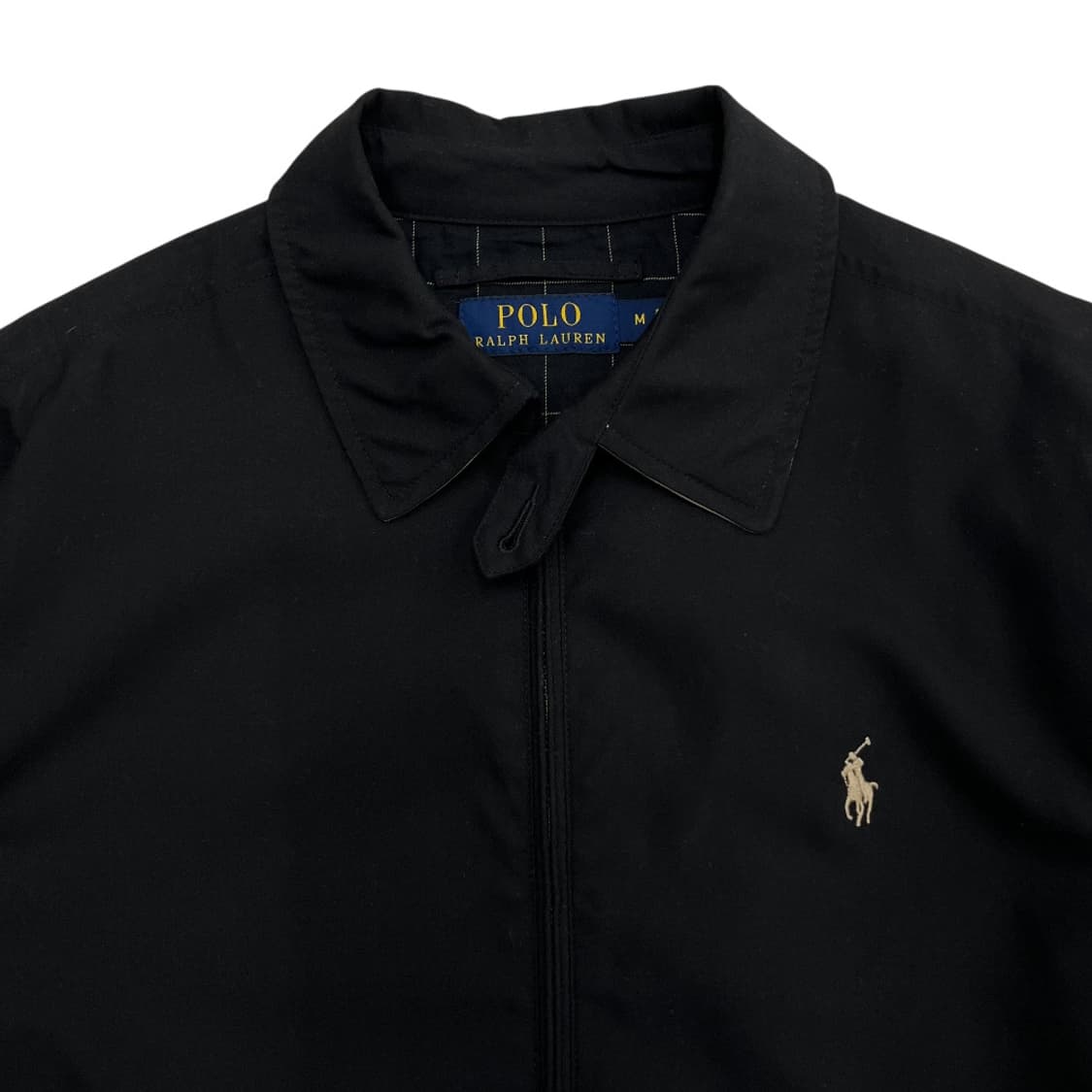 폴로 랄프로렌 베이지포니 차콜 카라 자켓 M 상품이미지3