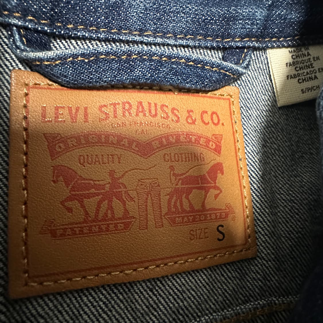 LEVI'S vintage denim jacket 상품이미지4