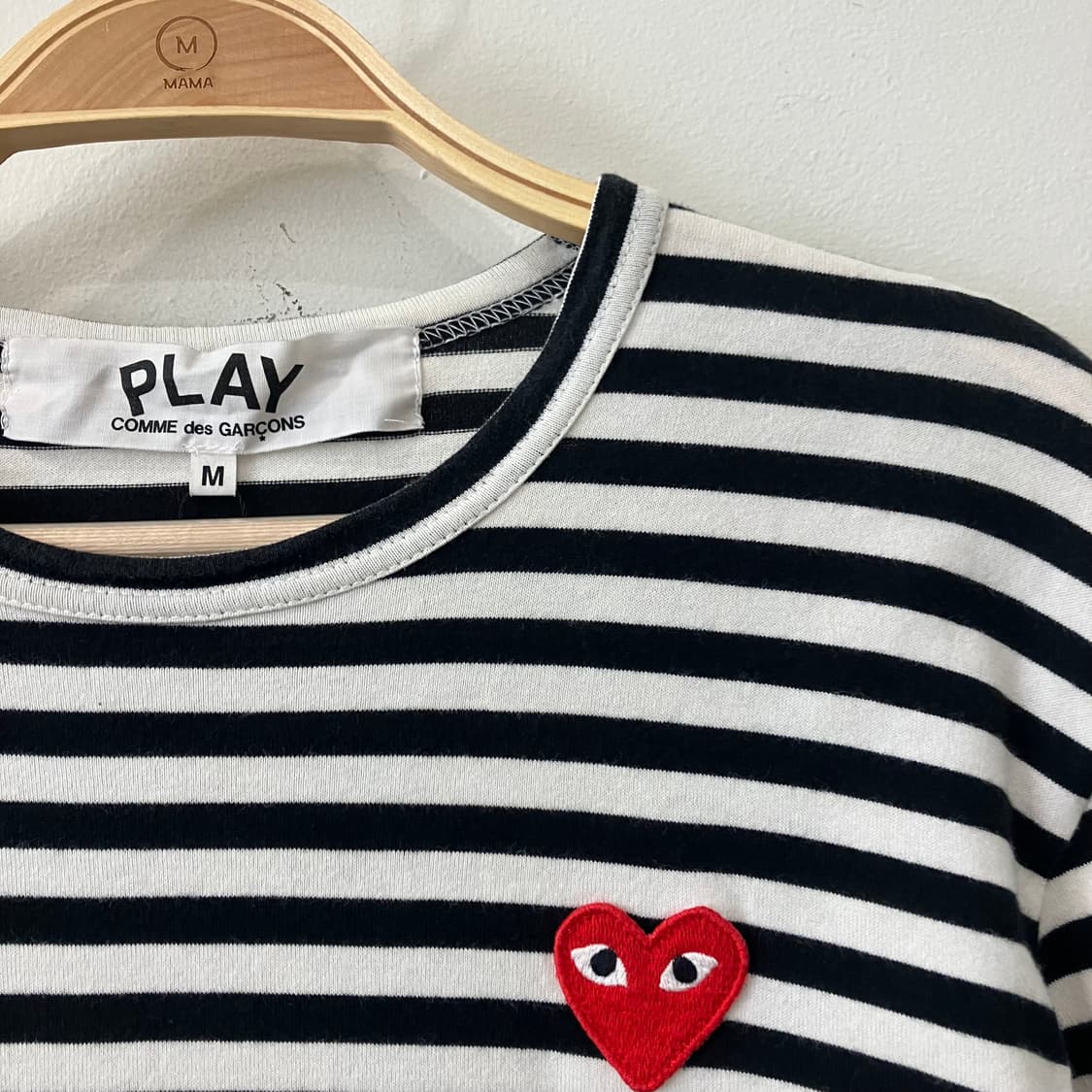 297 꼼데가르송 스트라이프 롱슬리브 상품이미지2