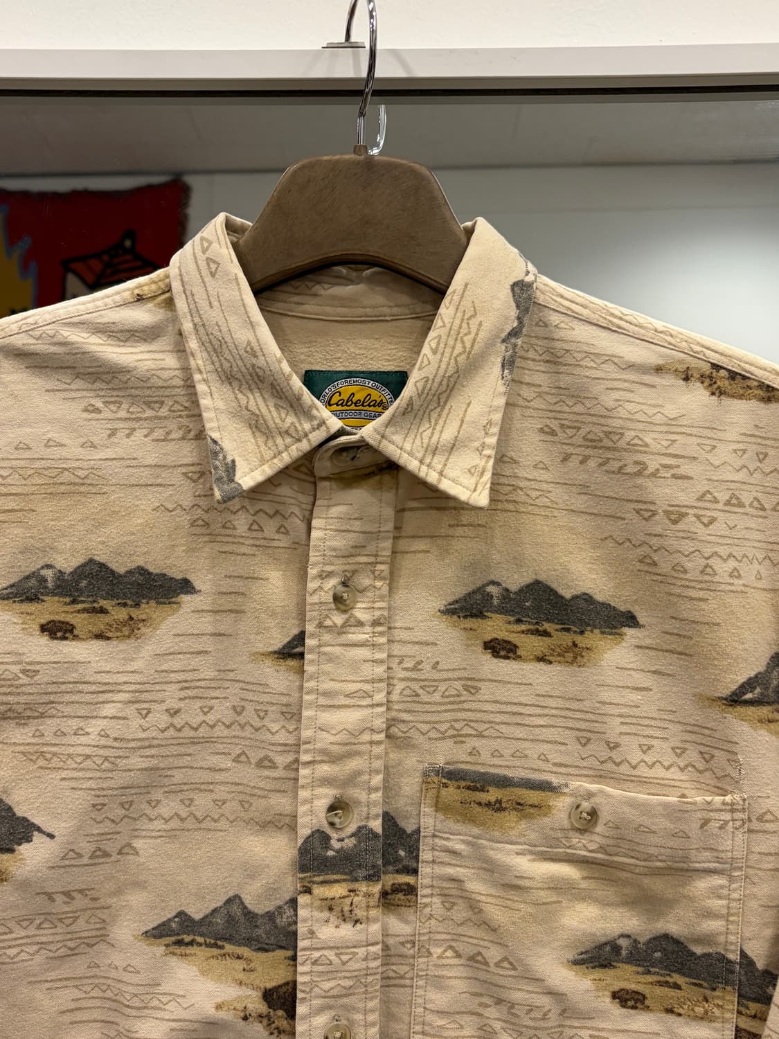 00s Cabela's 카벨라스 빈티지 패턴 셔츠 상품이미지3