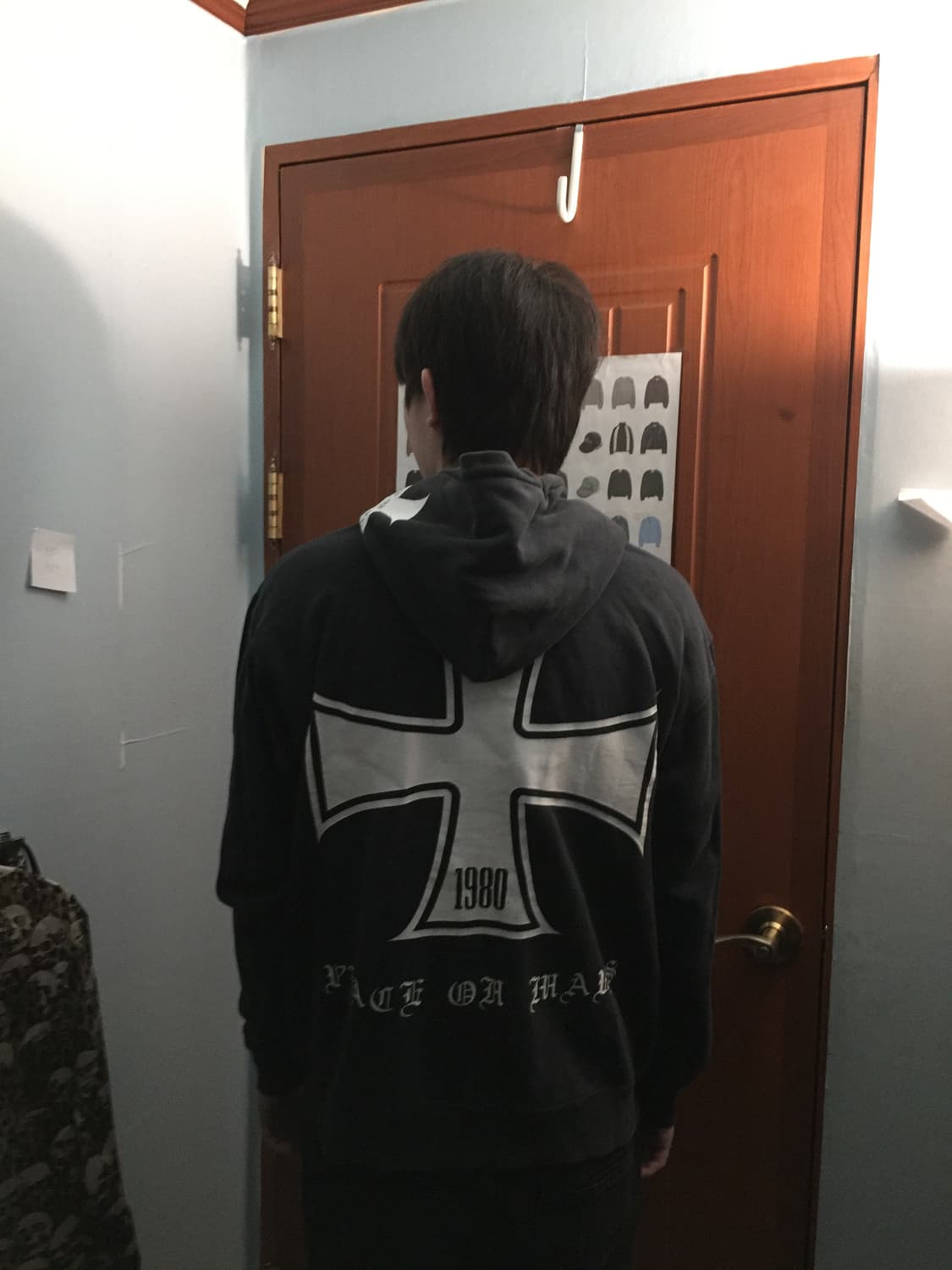 PEACE ON MARS 크롬 후드집업 상품이미지4