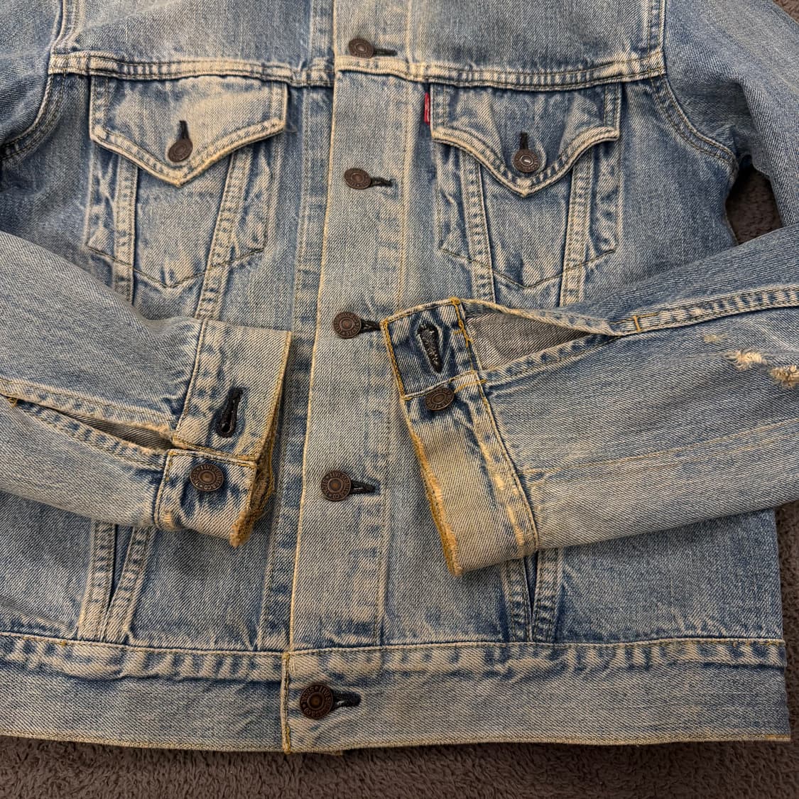 [정품/40] 리바이스 빅E 71557 557XX type3 데님 자켓 상품이미지9