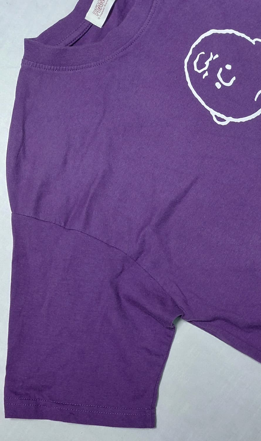 (S) Peanuts 찰리 브라운 그래픽 반팔 티셔츠 - 정식 라이선스 상품이미지2