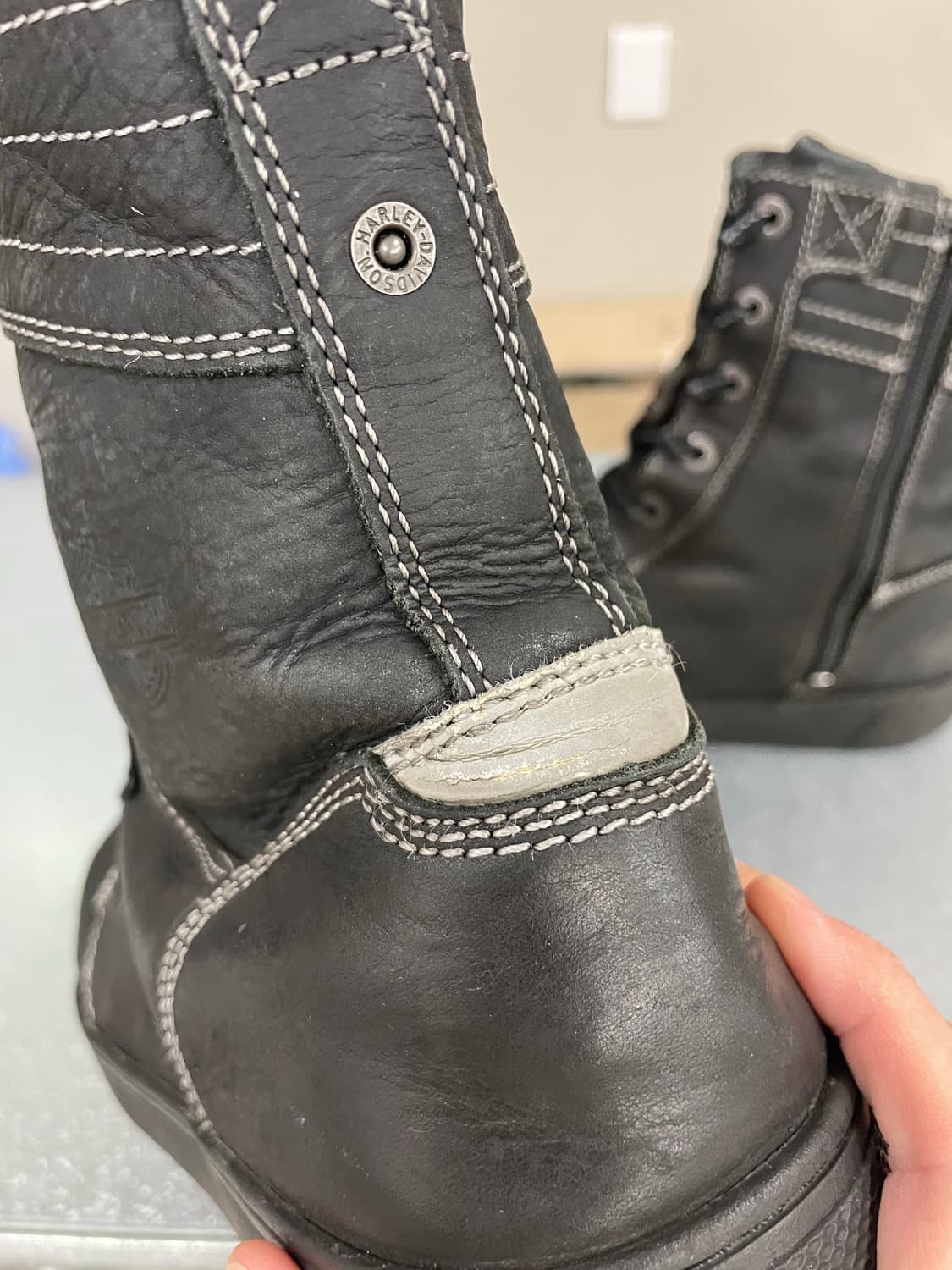 할리데이비슨 하이 라이딩 부츠 블랙 285 상품이미지7