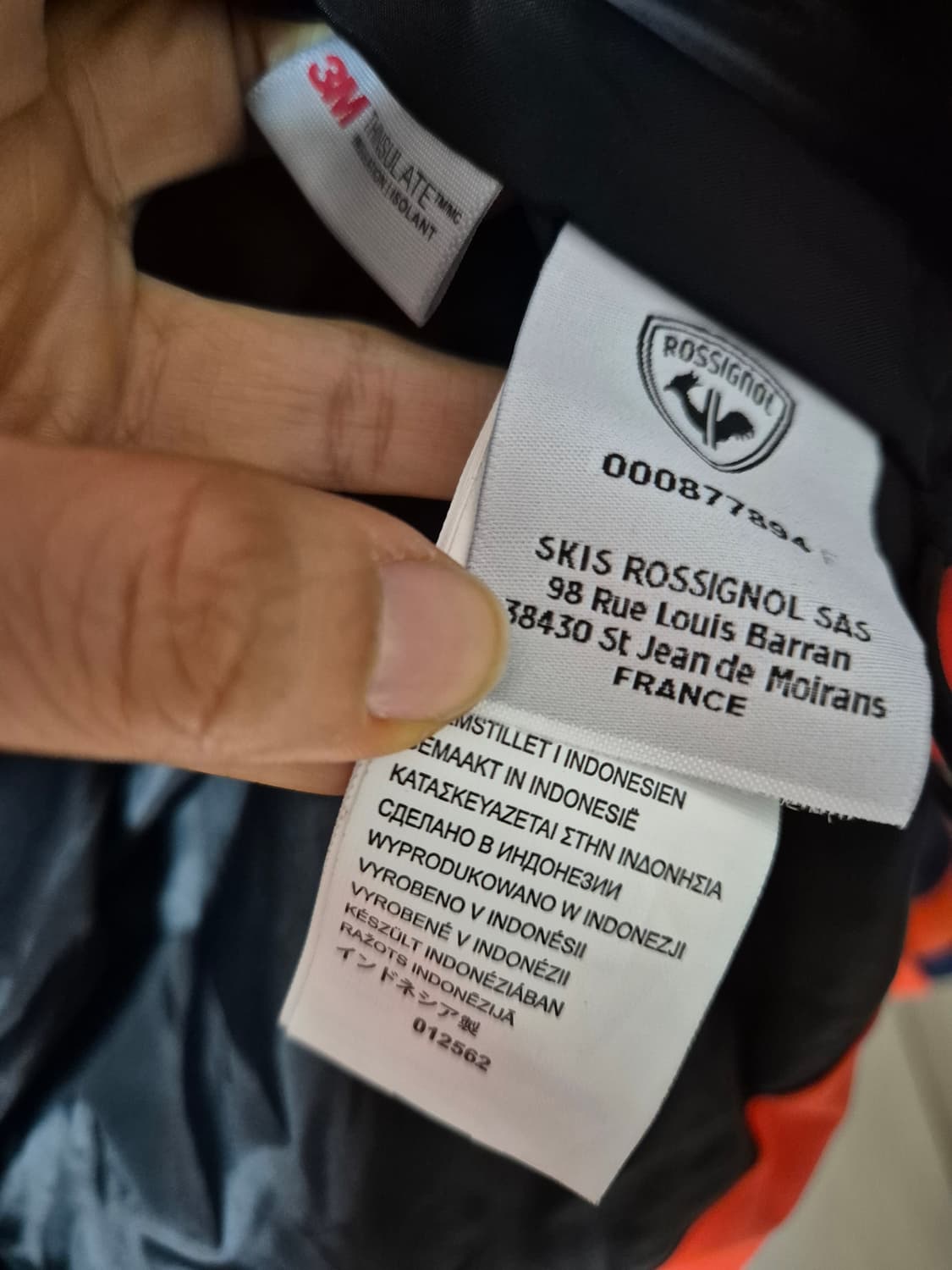 새상품) 로시뇰 Stade 남자 스키자켓 (프랑스 명품) 보드복 M 상품이미지10