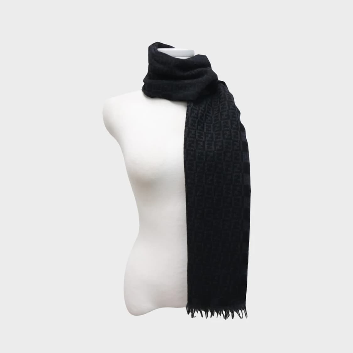 펜디 로고워크  울 머플러 46633 상품이미지1