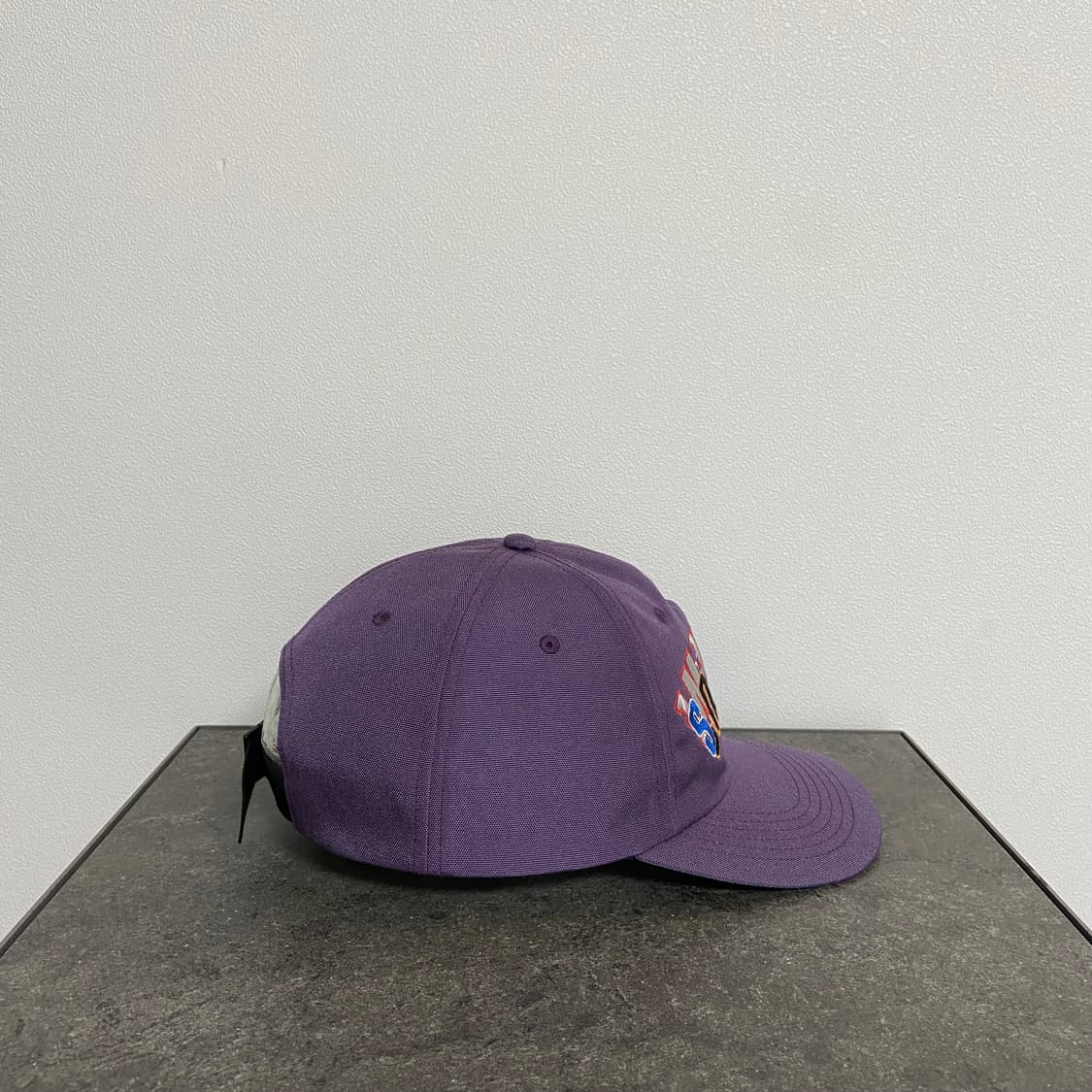 (OS) 슈프림 6패널 볼캡 모자 트리플 로고 퍼플 상품이미지3