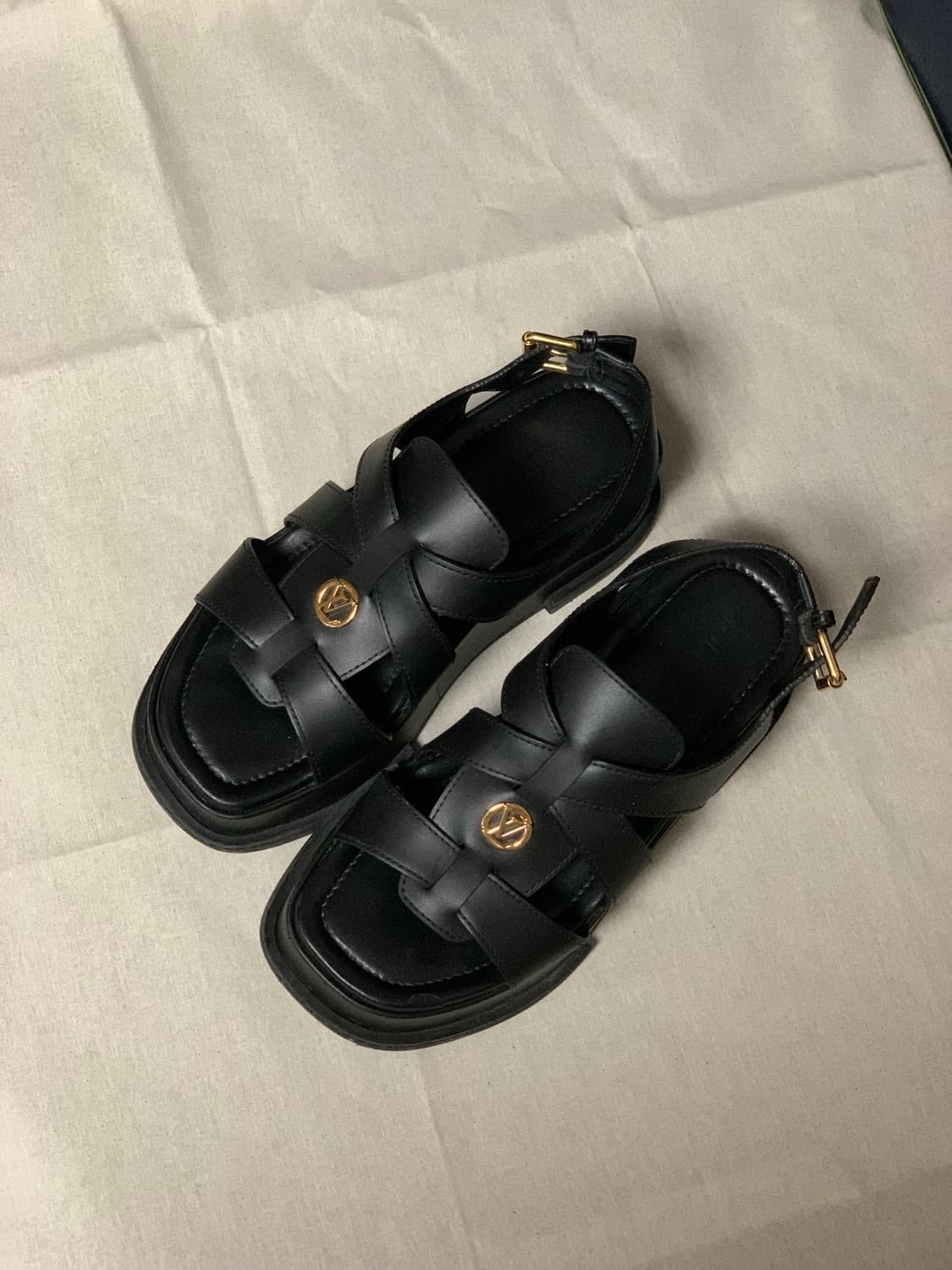 루이비통 마야 플랫폼 샌들 36사이즈 상품이미지1