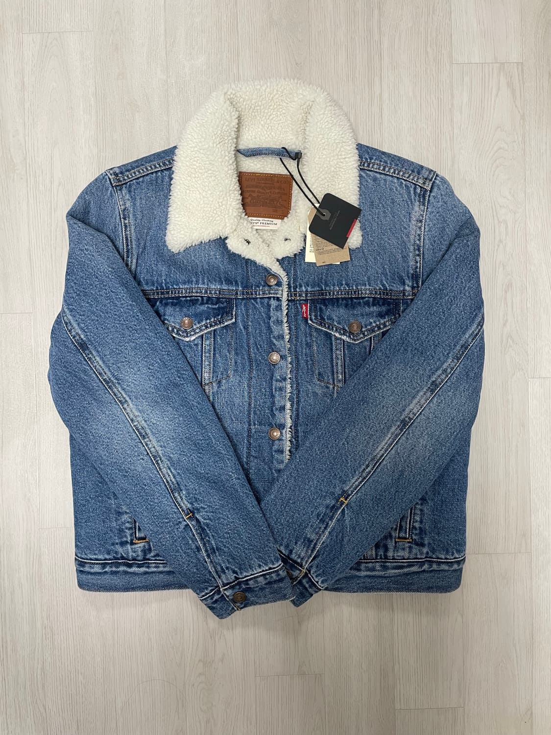 리바이스 쉐르파 데님 트러커 자켓 상품이미지1