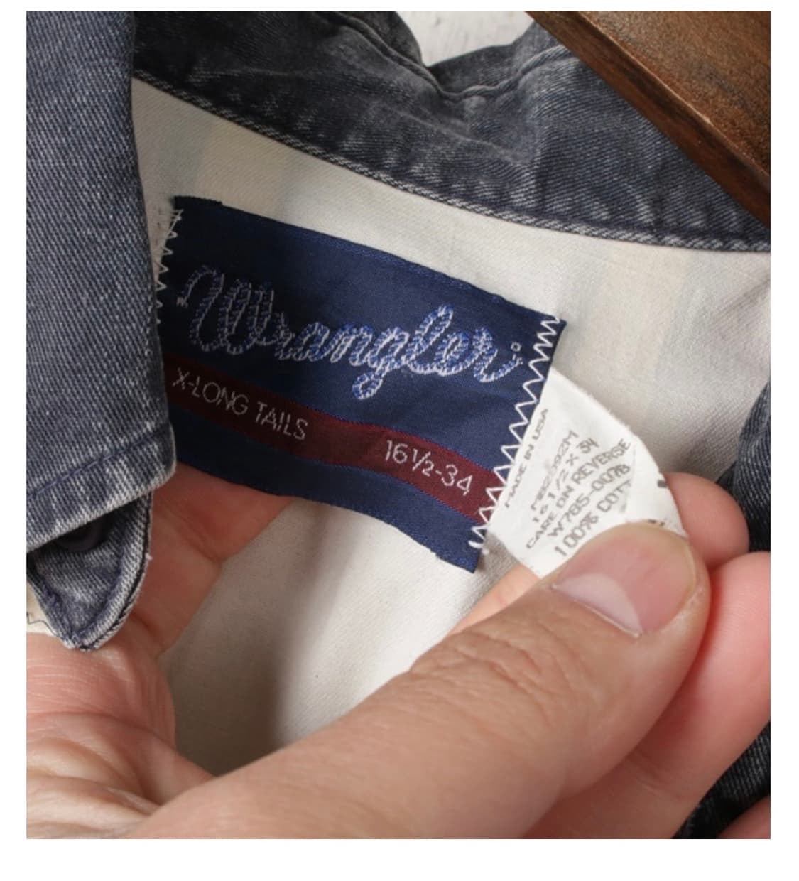Wrangler 빈티지 스트라이프 셔츠 상품이미지5