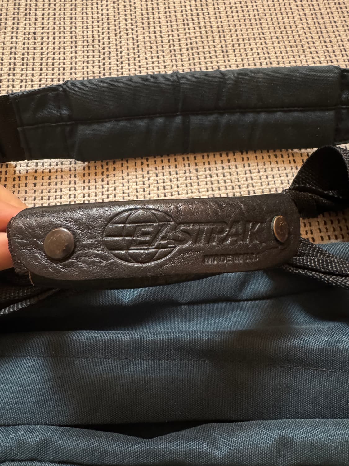 90s made in USA 이스트팩 더플백 상품이미지3