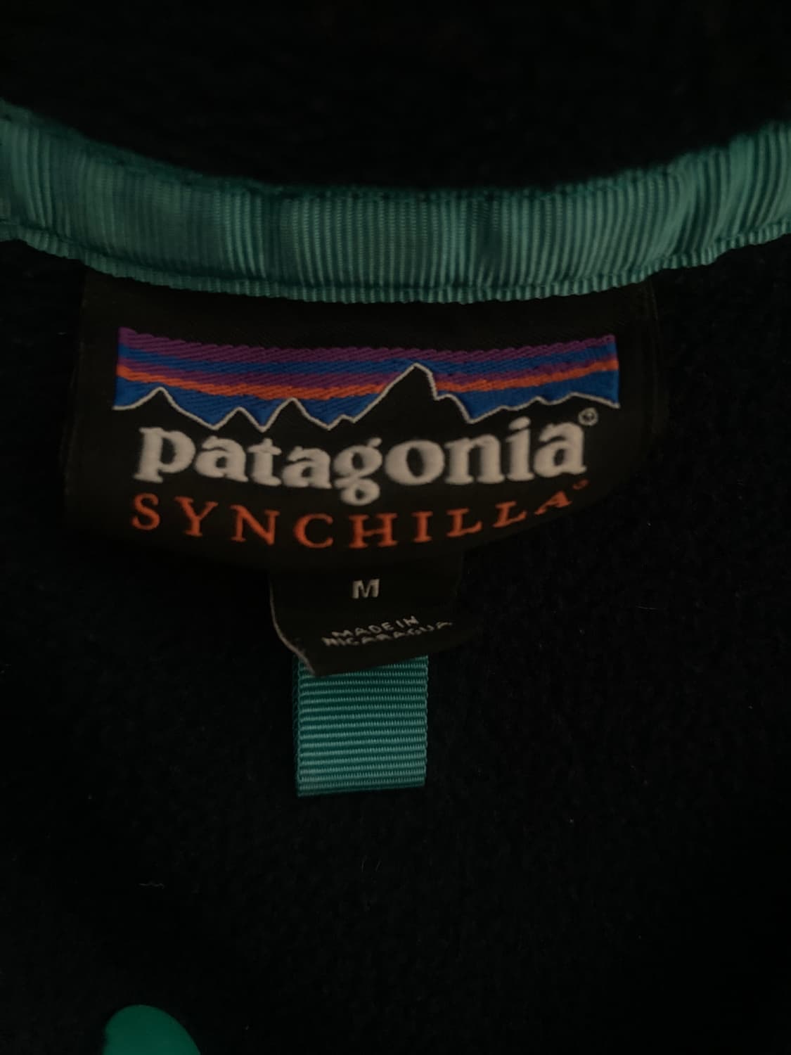 파타고니아 신칠라 네이비그린 M 상품이미지3