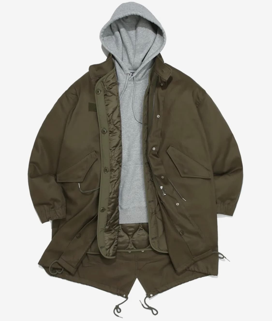 예일 M65 피쉬테일 파카 카키 M 상품이미지1