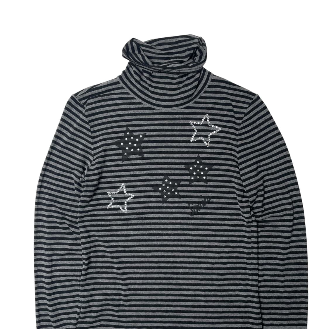 Sonia rykiel 별 스트라이프 터틀넥 롱슬리 상품이미지2