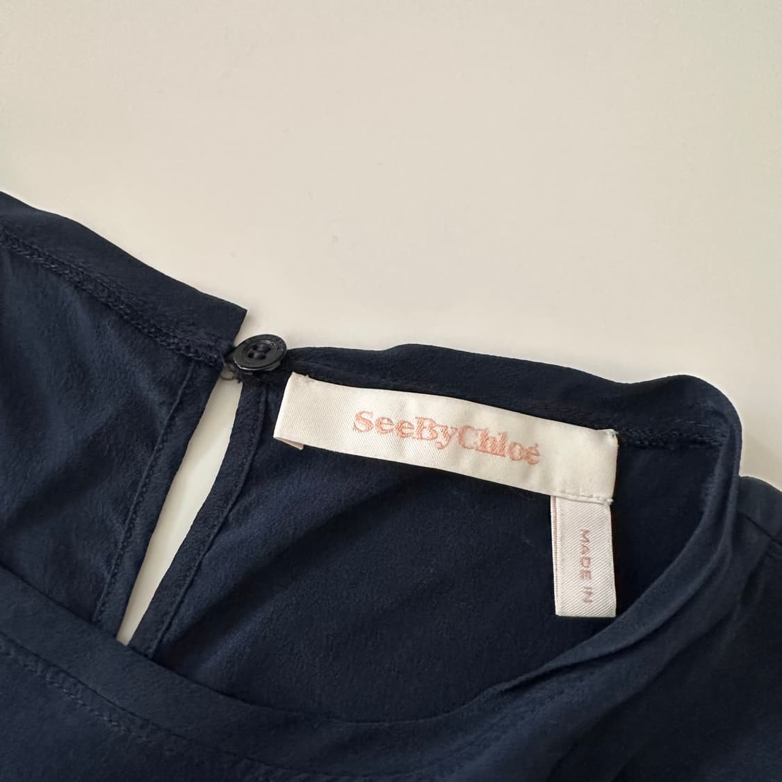 시바이클로에 see by chloe 실크 블라우스 상품이미지6