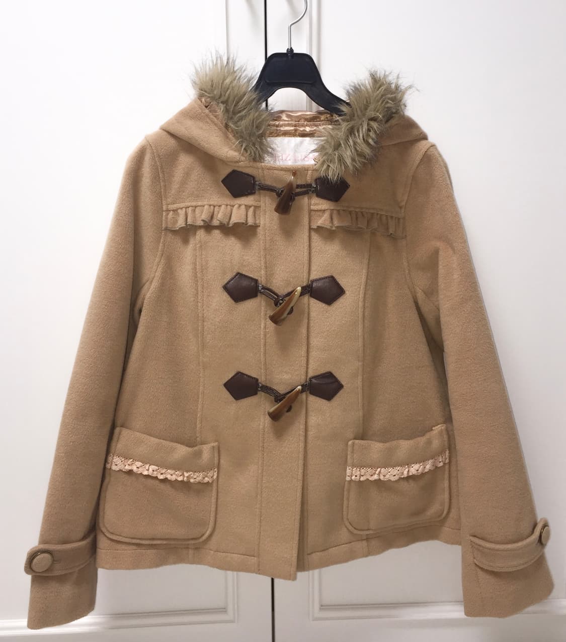 리즈리사 라떼갸루 더플 떡볶이 코트  상품이미지1