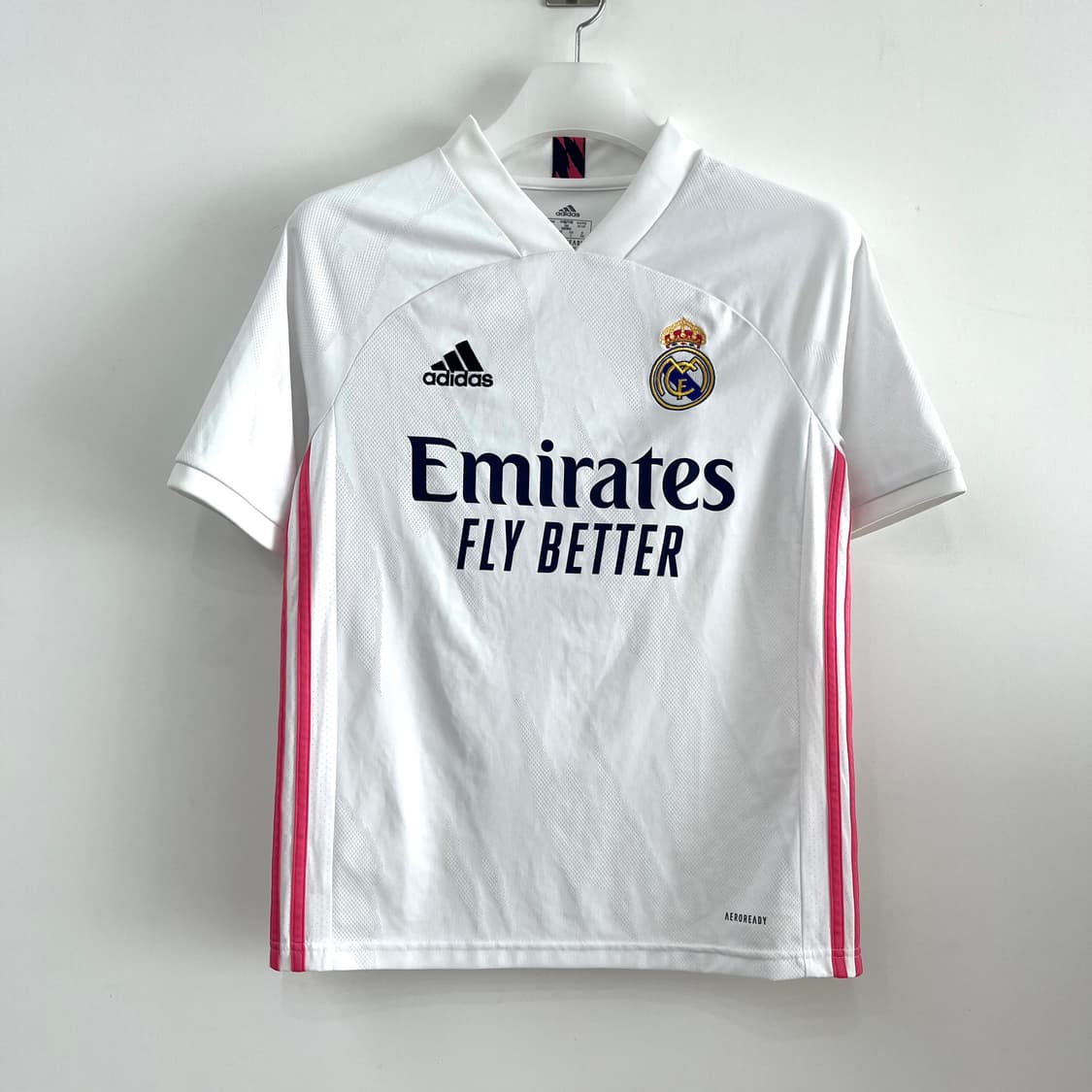 아디다스 20-21 레알 마드리드 노마킹 반팔 홈 유니폼 상품이미지2