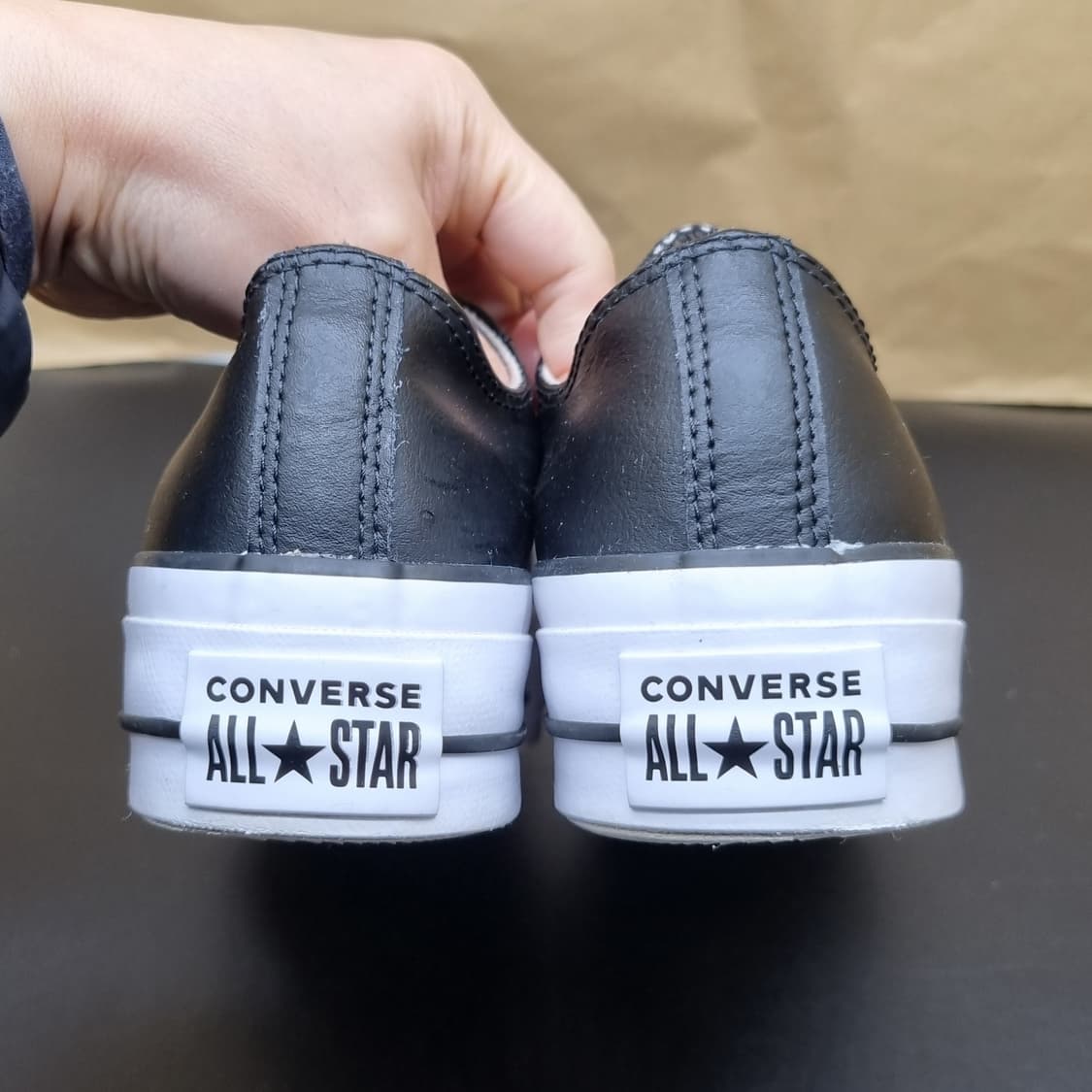 컨버스 올스타 리프트 레더 스니커즈245 상품이미지4