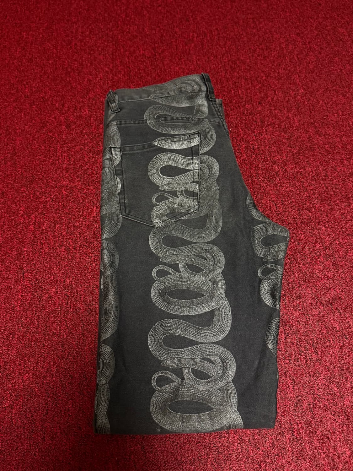 (L) Hysteric Glamour Snake jean 상품이미지3